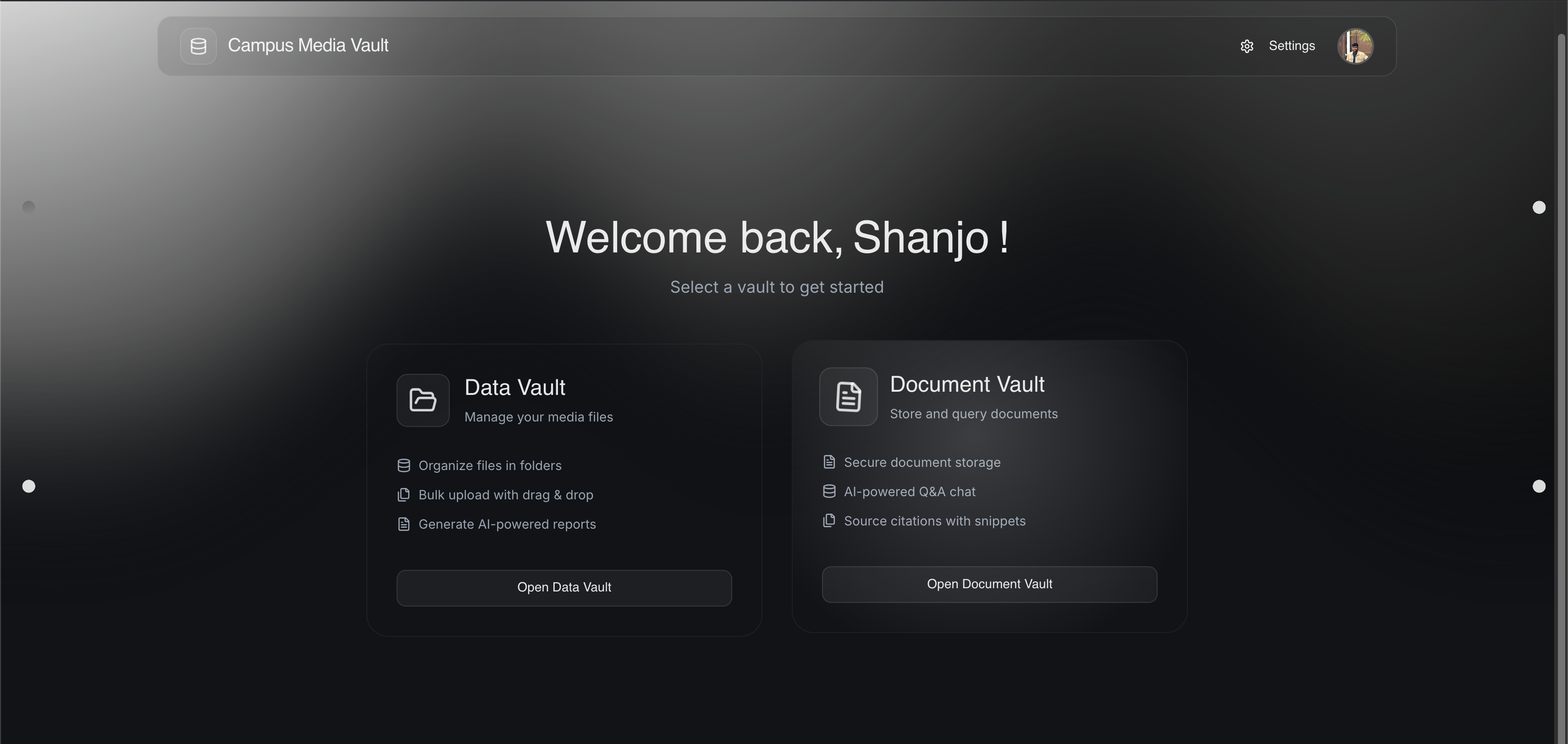 CampusVault AI